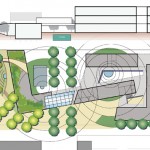 Concept Drawing of Campus Landscape