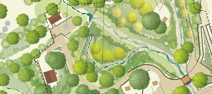 Illustration Plan of El Encanto Special Use Area